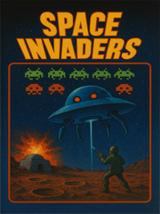 Space Invaders box art